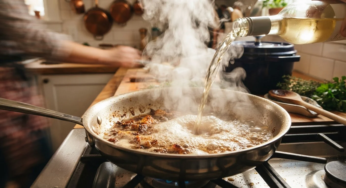 Building a Sauce from a Pan: The Logic Behind Deglazing