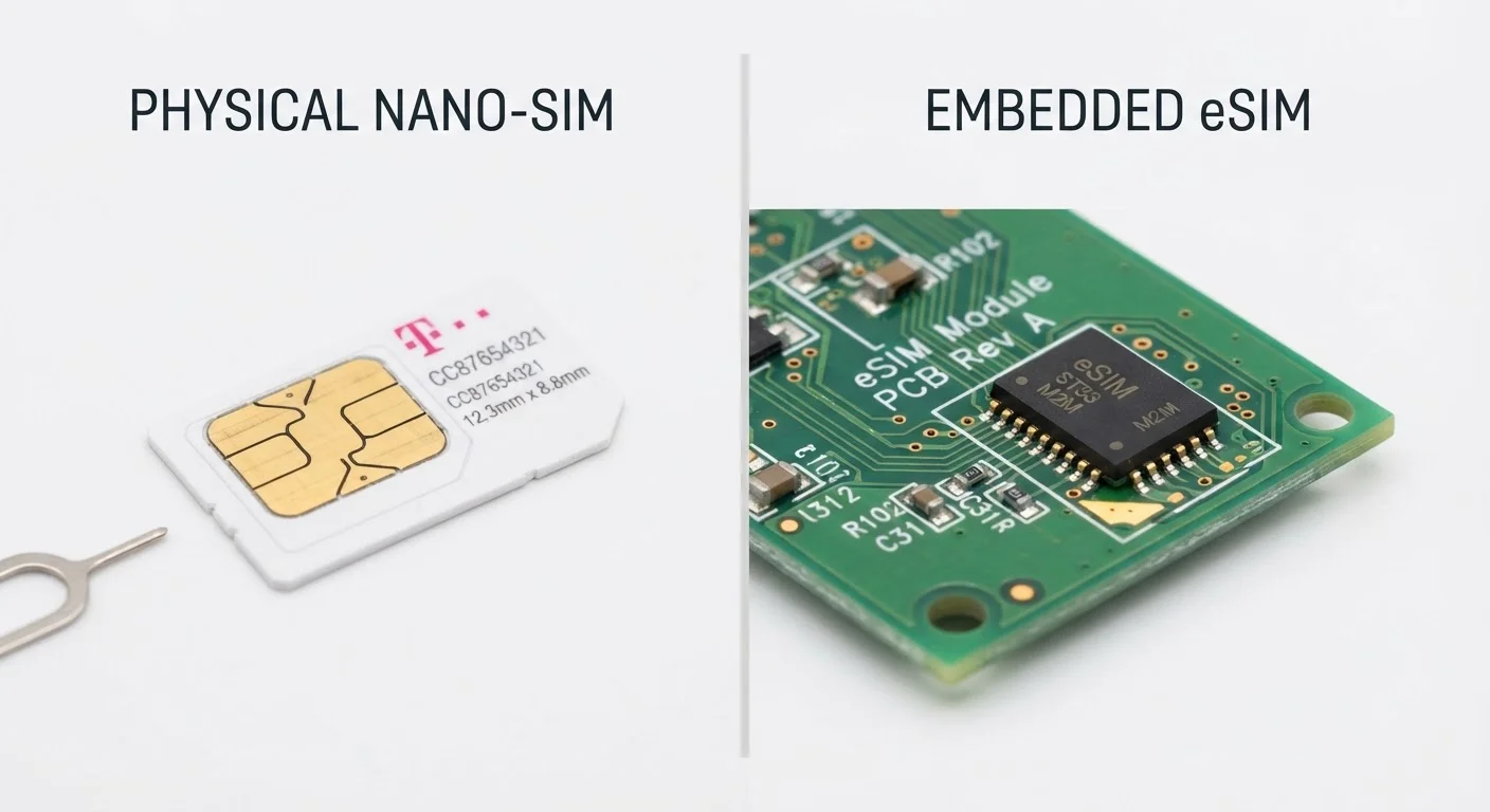eSIM vs. Physical SIM: How Each Works and When the Difference Matters