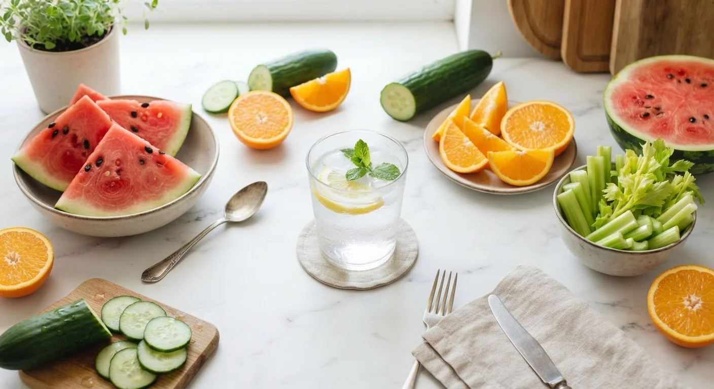 Hydration and Food: How What You Eat Affects Your Fluid Balance