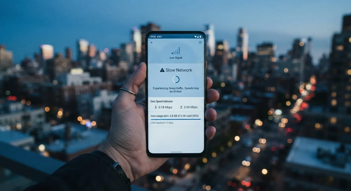 Mobile Data Throttling, Deprioritization, and Hard Caps: What's the Difference?