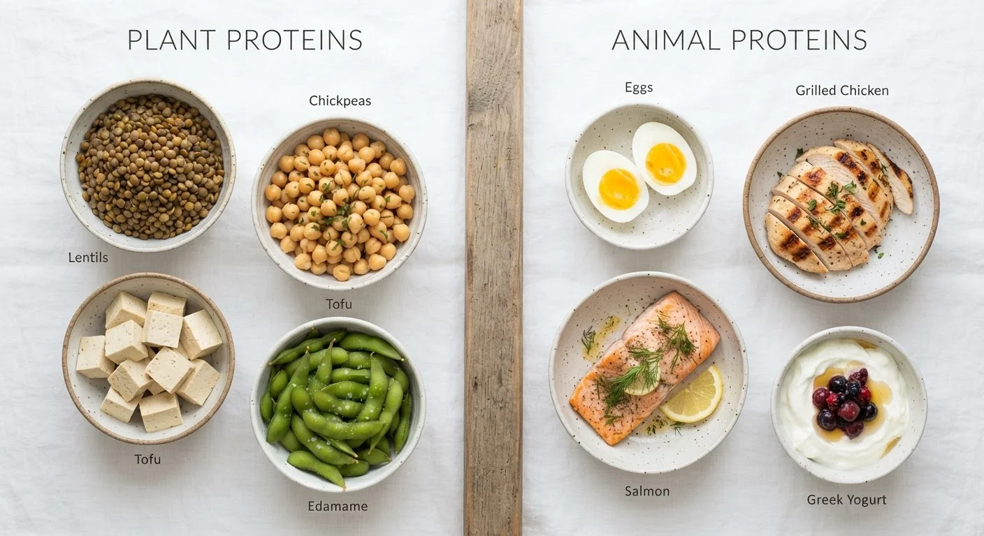Plant-Based Proteins vs. Animal Proteins: A Nutritional Comparison