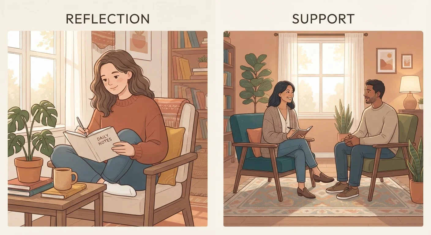 Self-Care vs. Mental Health Treatment: Where One Ends and the Other Begins