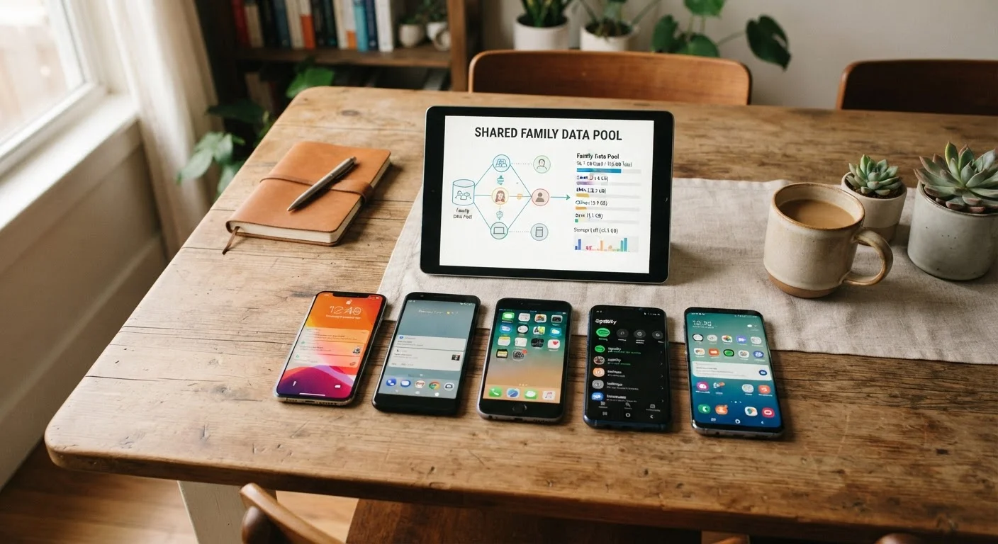 Shared Data Plans vs. Individual Lines: A Side-by-Side Look for Households