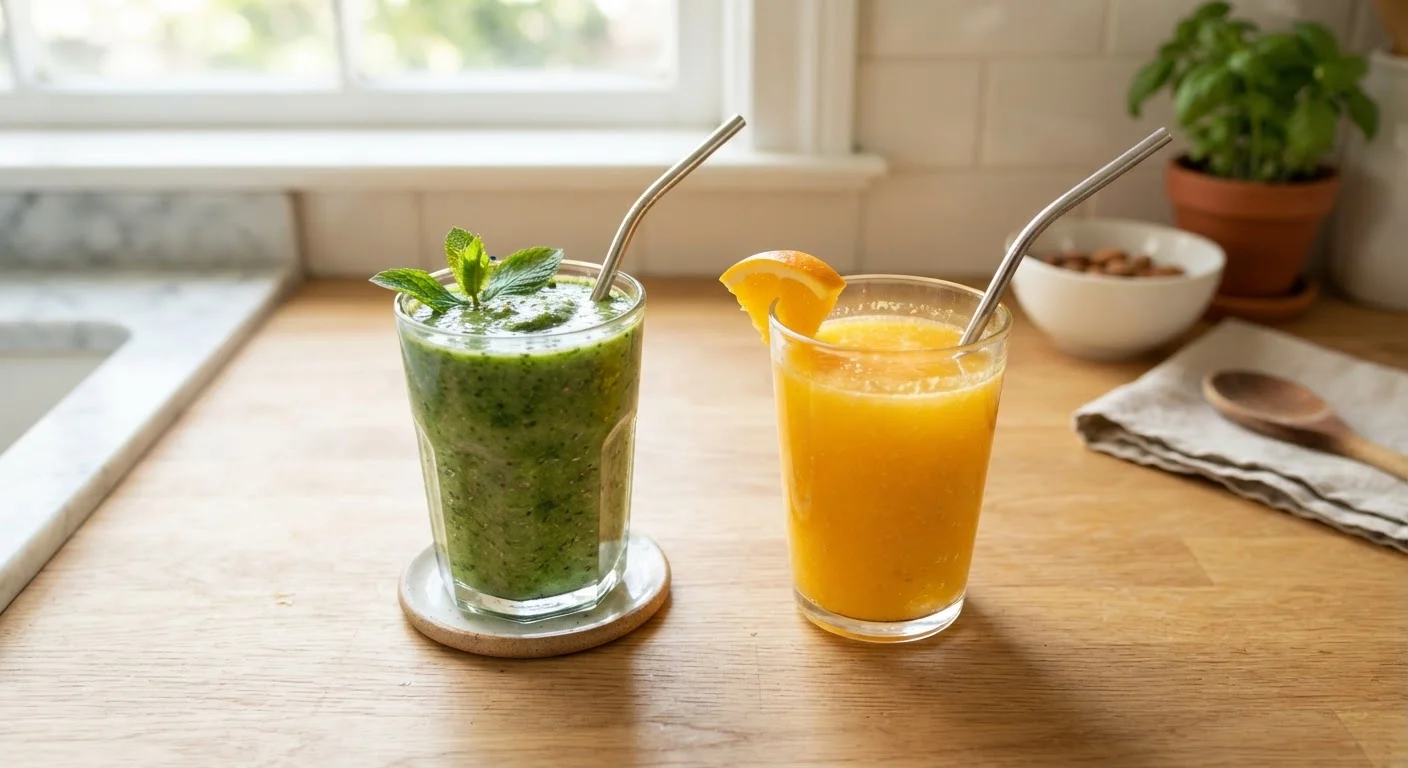 Smoothie vs. Juice: Which One Actually Keeps You Fuller?