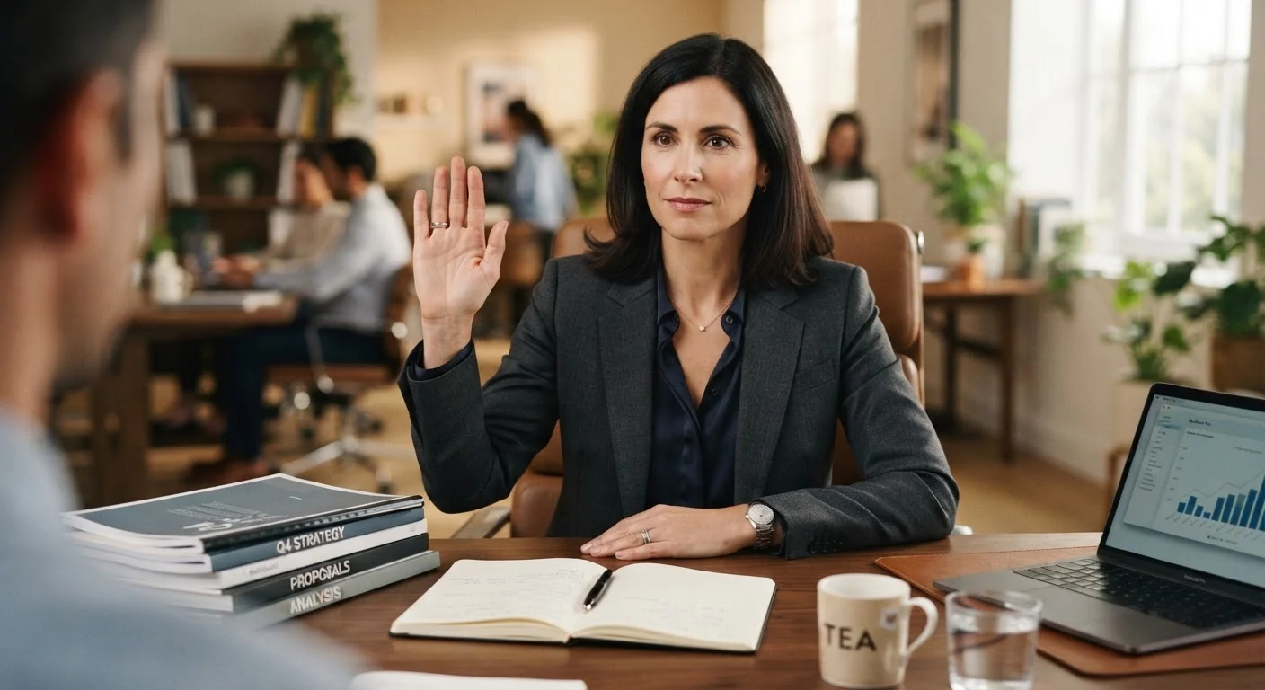 The Case for Saying No at Work — and When It Actually Helps Your Career