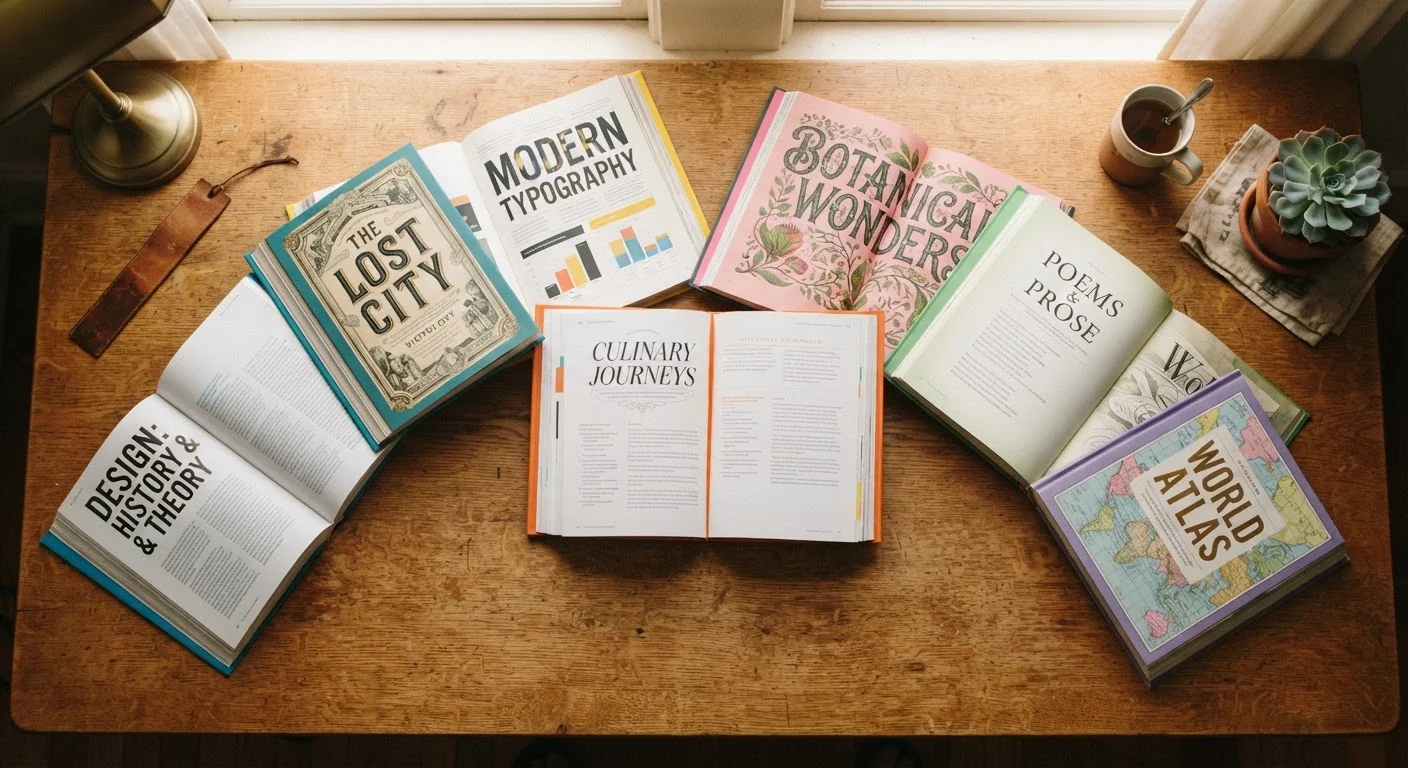 The Major Book Genres at a Glance