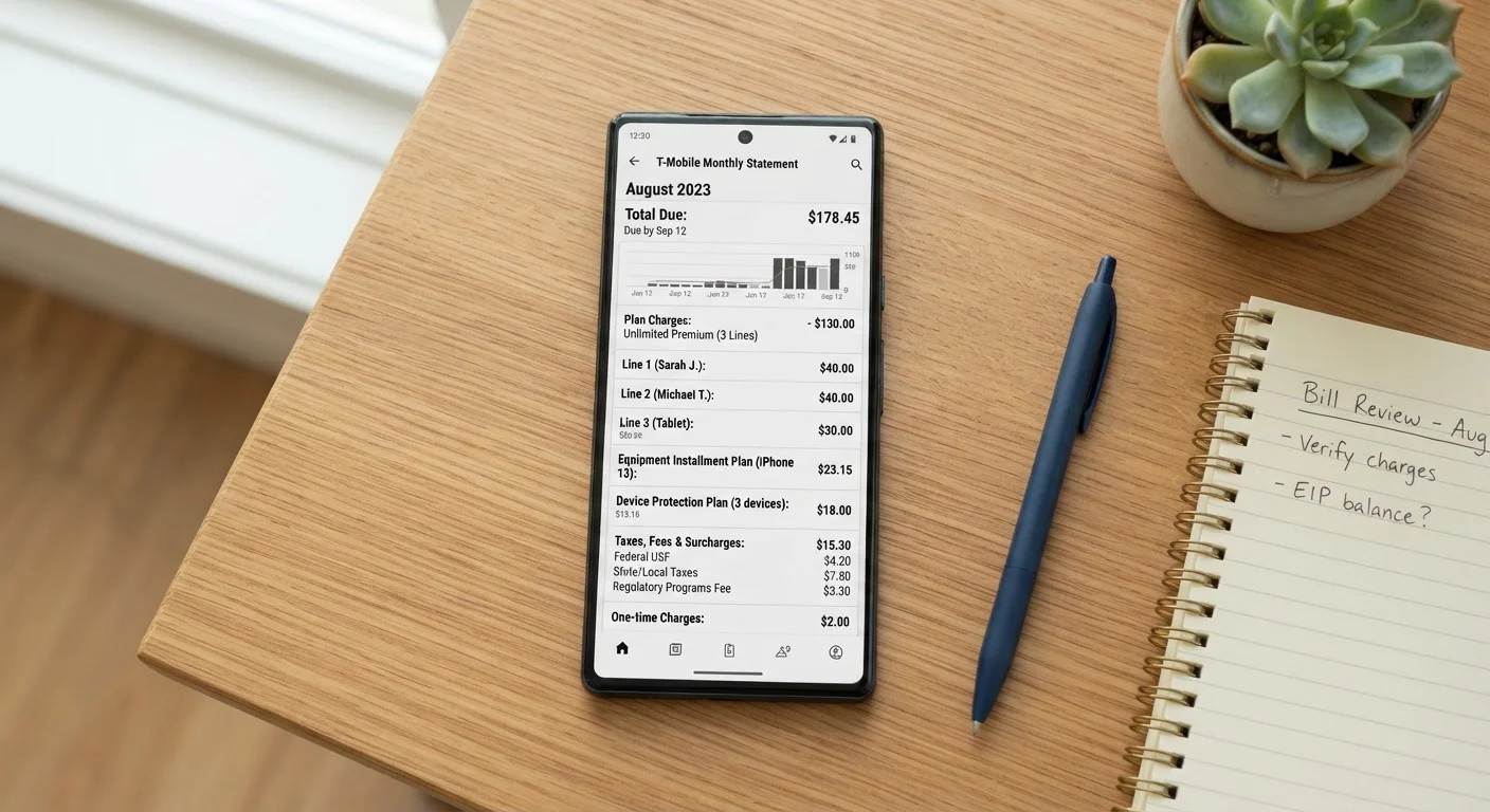 US Mobile Plans Decoded: What Every Line Item on Your Bill Actually Means